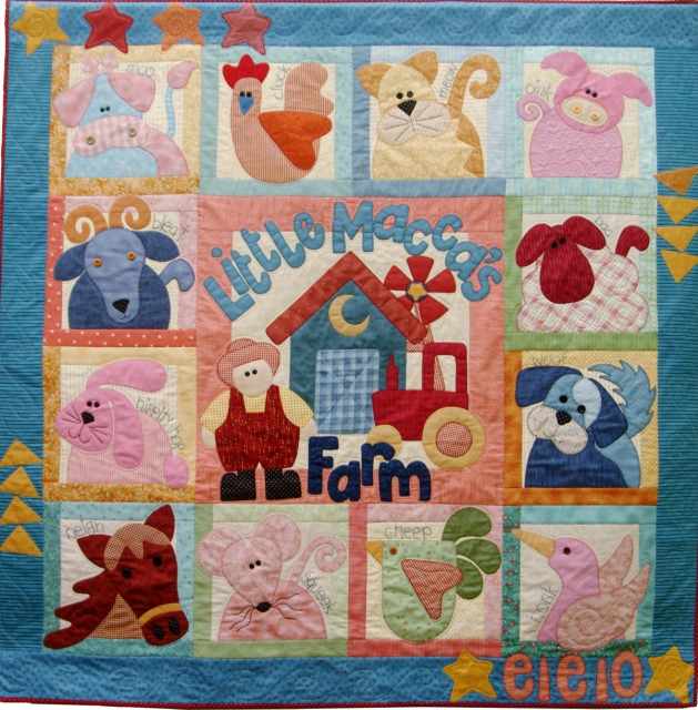 Little Maccas Farm Kit Kookaburra Cottage Quilts